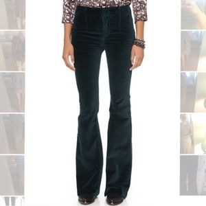 Free People Oxanna velvet flares 26